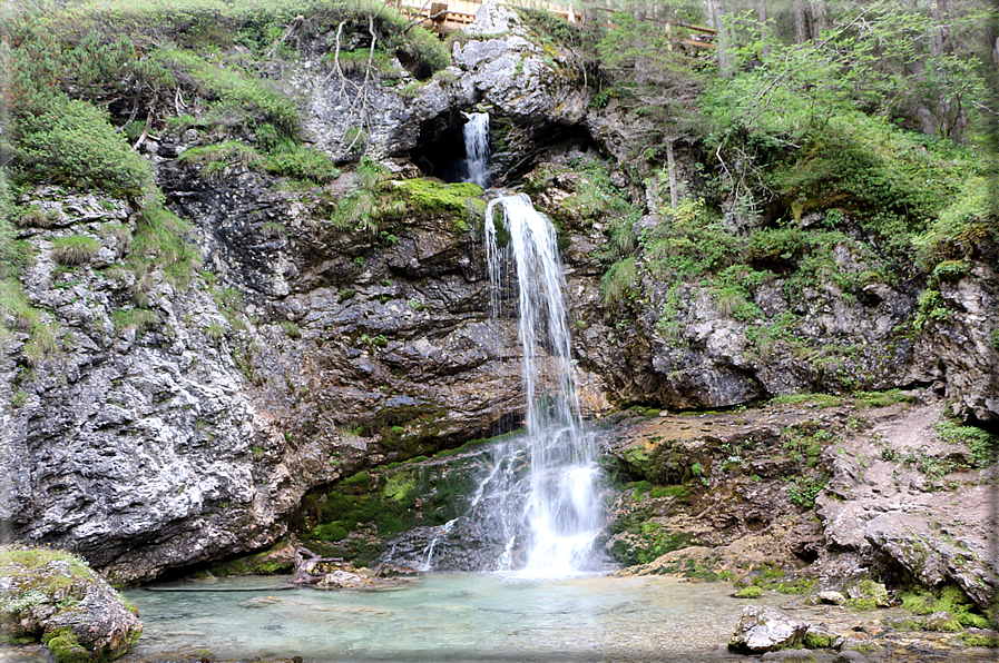 foto Cascate alte in Vallesinella